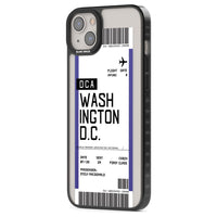 Personalised Washington D.C. Boarding Pass
