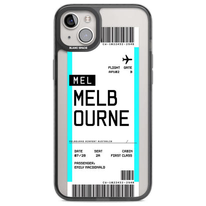 Personalised Melbourne Boarding Pass