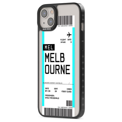 Personalised Melbourne Boarding Pass