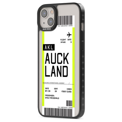 Personalised Auckland Boarding Pass