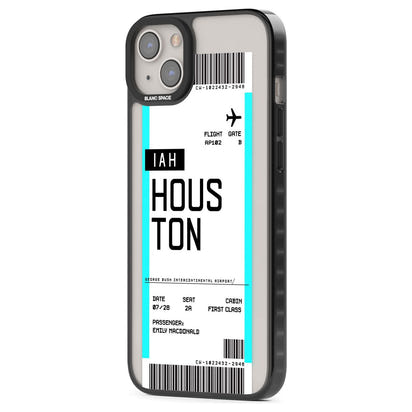 Personalised Houston Boarding Pass