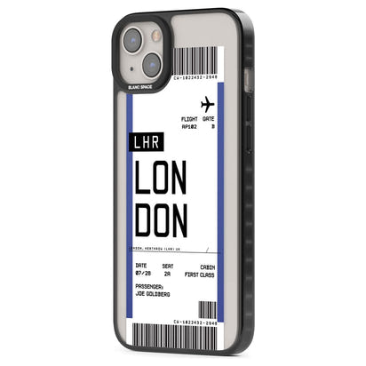 Personalised London Boarding Pass
