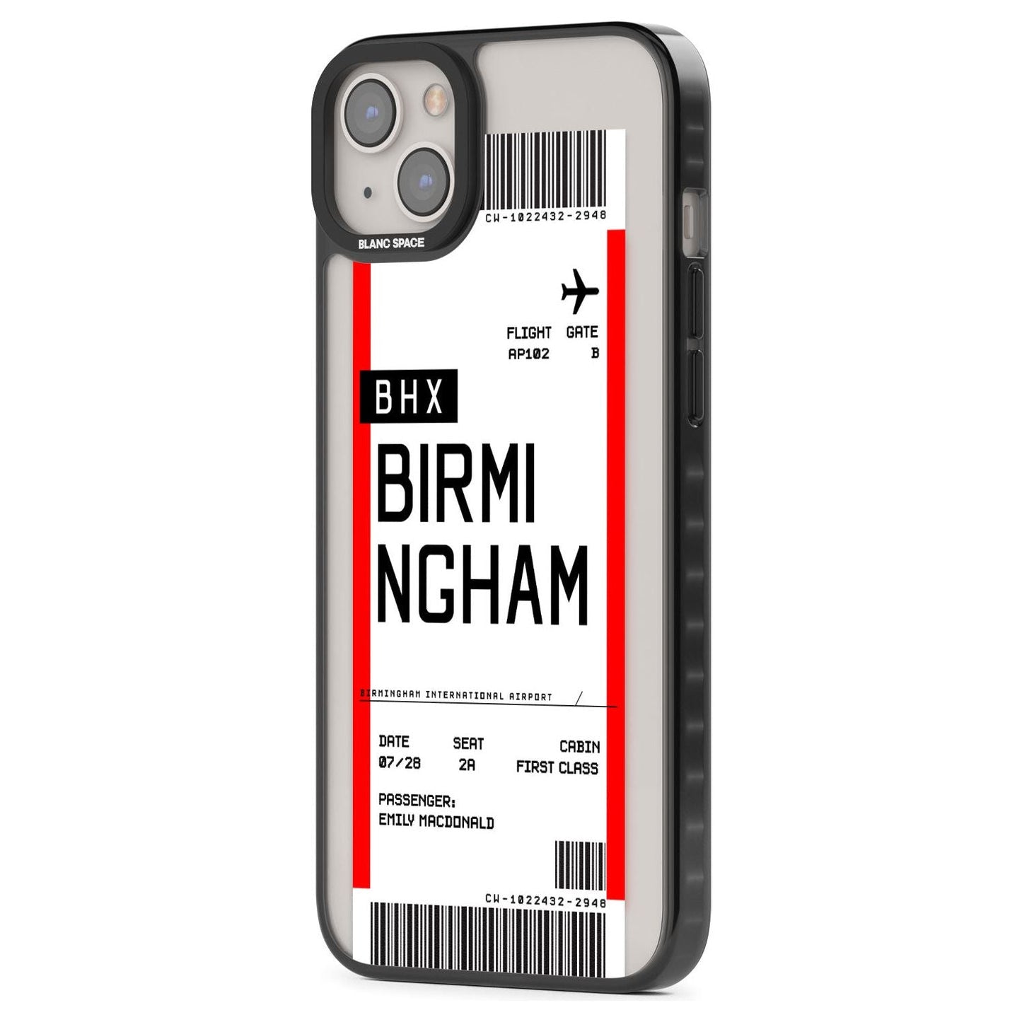 Personalised Birmingham Boarding Pass