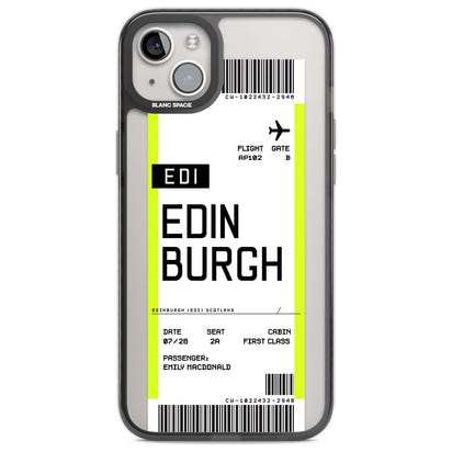 Personalised Edinburgh Boarding Pass