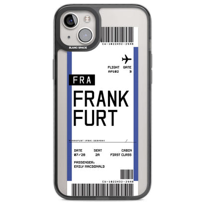 Personalised Frankfurt Boarding Pass