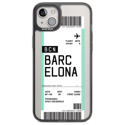 Personalised Barcelona Boarding Pass