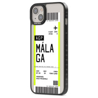 Personalised Málaga Boarding Pass