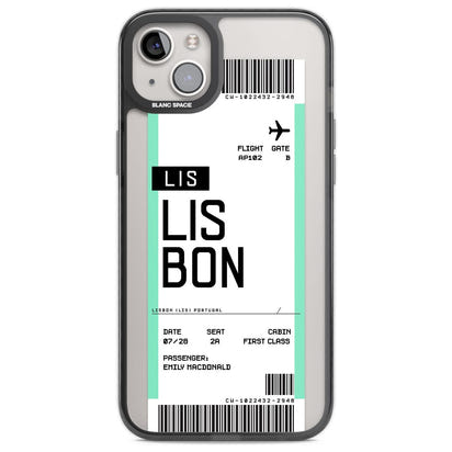 Personalised Lisbon Boarding Pass
