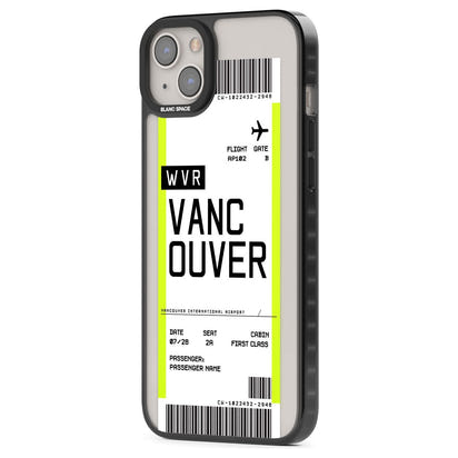 Personalised Vancouver Boarding Pass