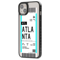 Personalisierte Atlanta-Bordkarte
