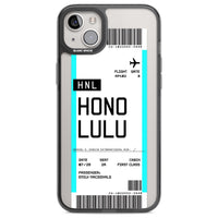 Personalised Honolulu Boarding Pass