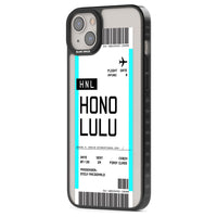 Personalised Honolulu Boarding Pass