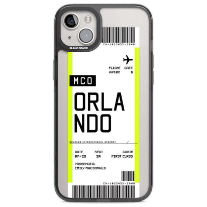 Personalised Orlando Boarding Pass