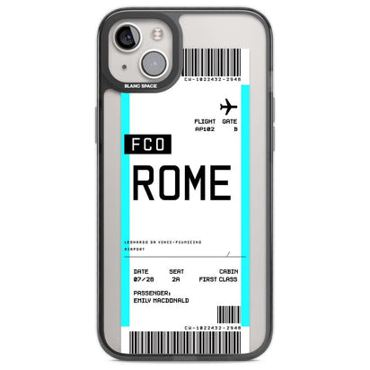 Personalised Rome Boarding Pass