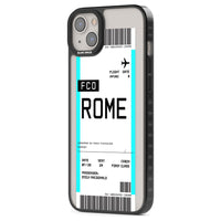 Personalised Rome Boarding Pass