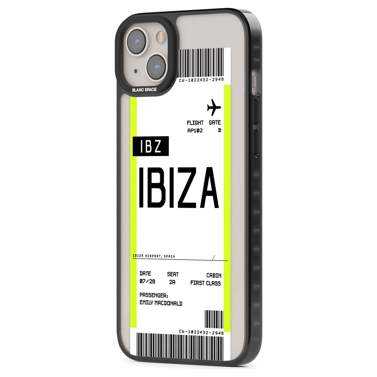 Personalised Ibiza Boarding Pass