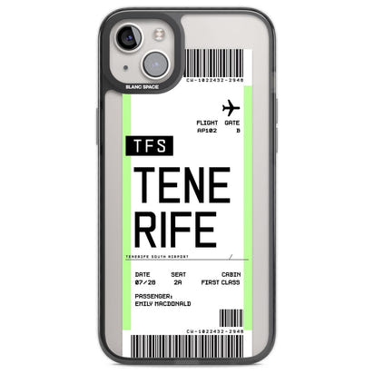 Personalised Tenerife Boarding Pass