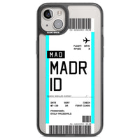 Personalised Madrid Boarding Pass
