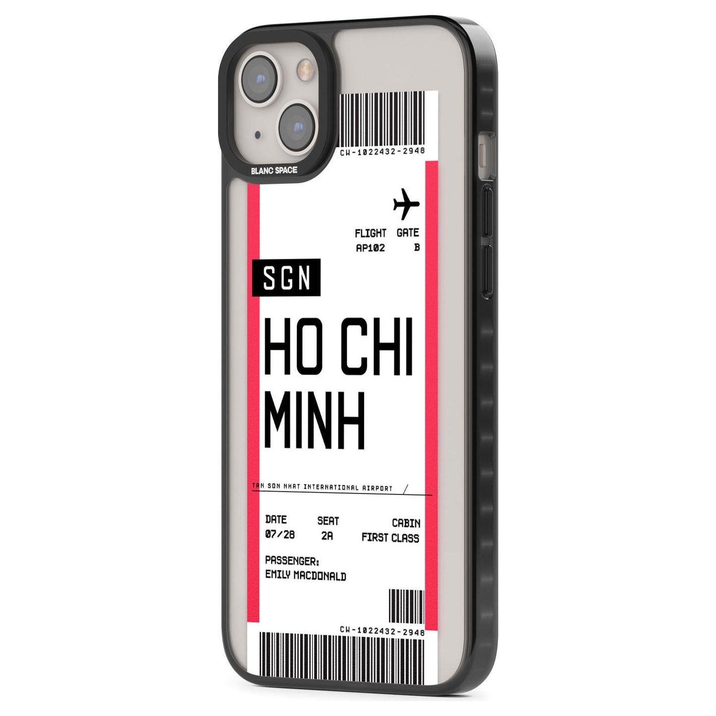 Personalised Ho Chi Minh Boarding Pass