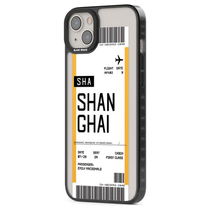 Personalised Shanghai Boarding Pass