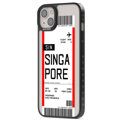 Personalised Singapore Boarding Pass