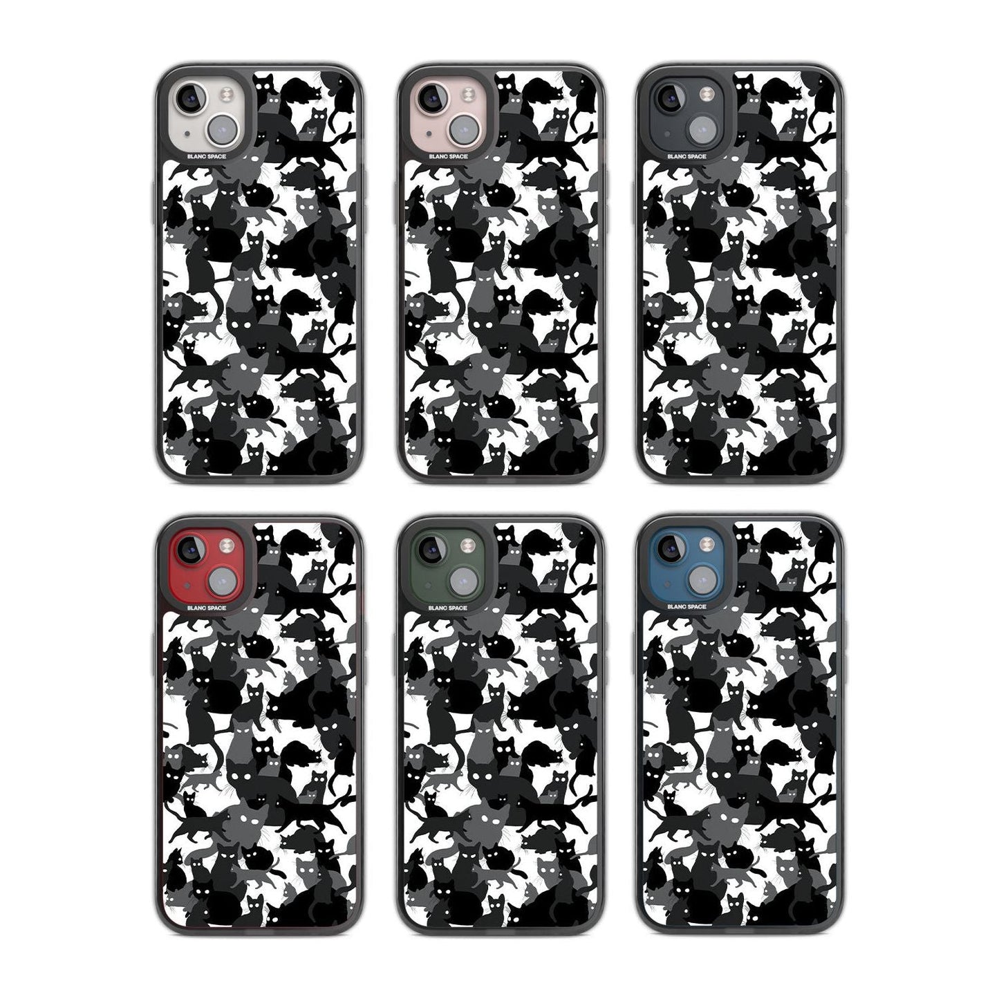 Black & White Cat Camouflage