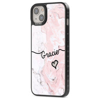 Personalised Pink Marble