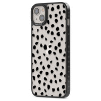 Black Dalmatian Polka Dot