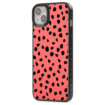 Black Dalmatian Spots On Coral