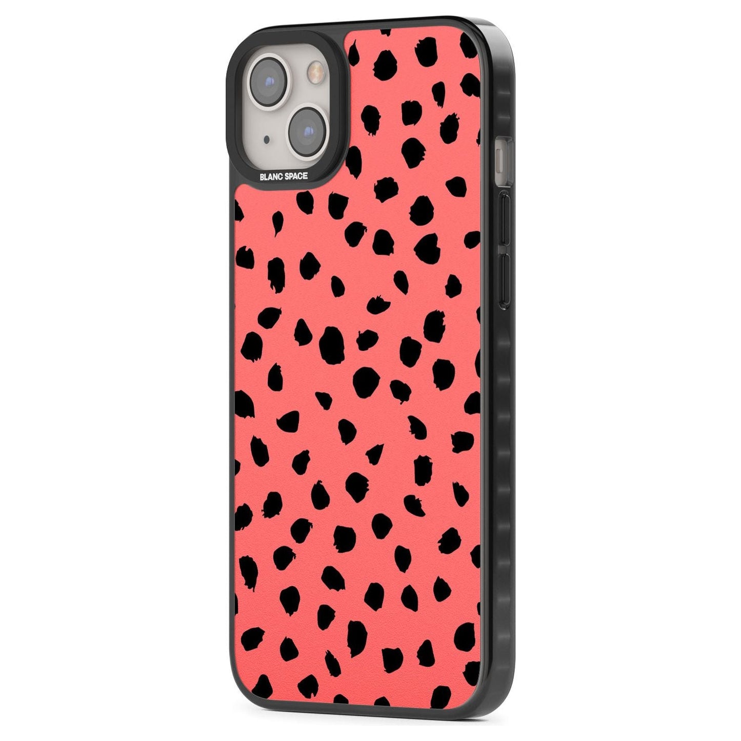 Black Dalmatian Spots On Coral