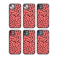 Black Dalmatian Spots On Coral