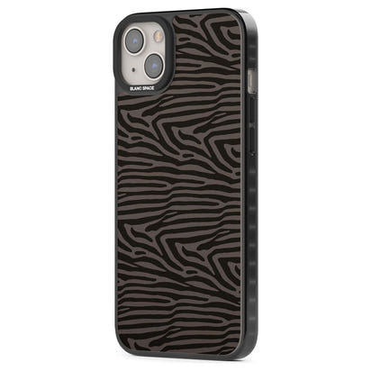 Dark Zebra Print