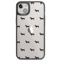 Dachshund Pattern Clear