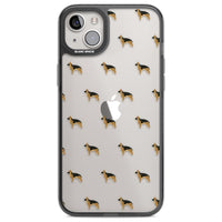 German Shepherd Pattern Clear