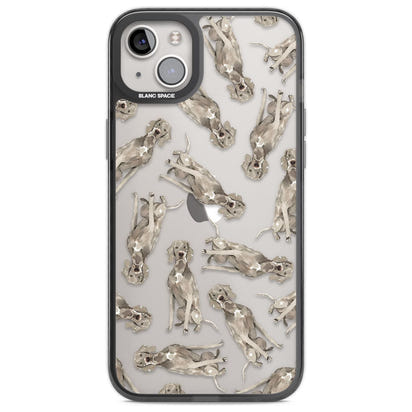 Weimaraner Watercolor Dog