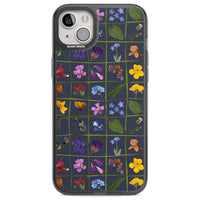 Grille de fleurs sauvages