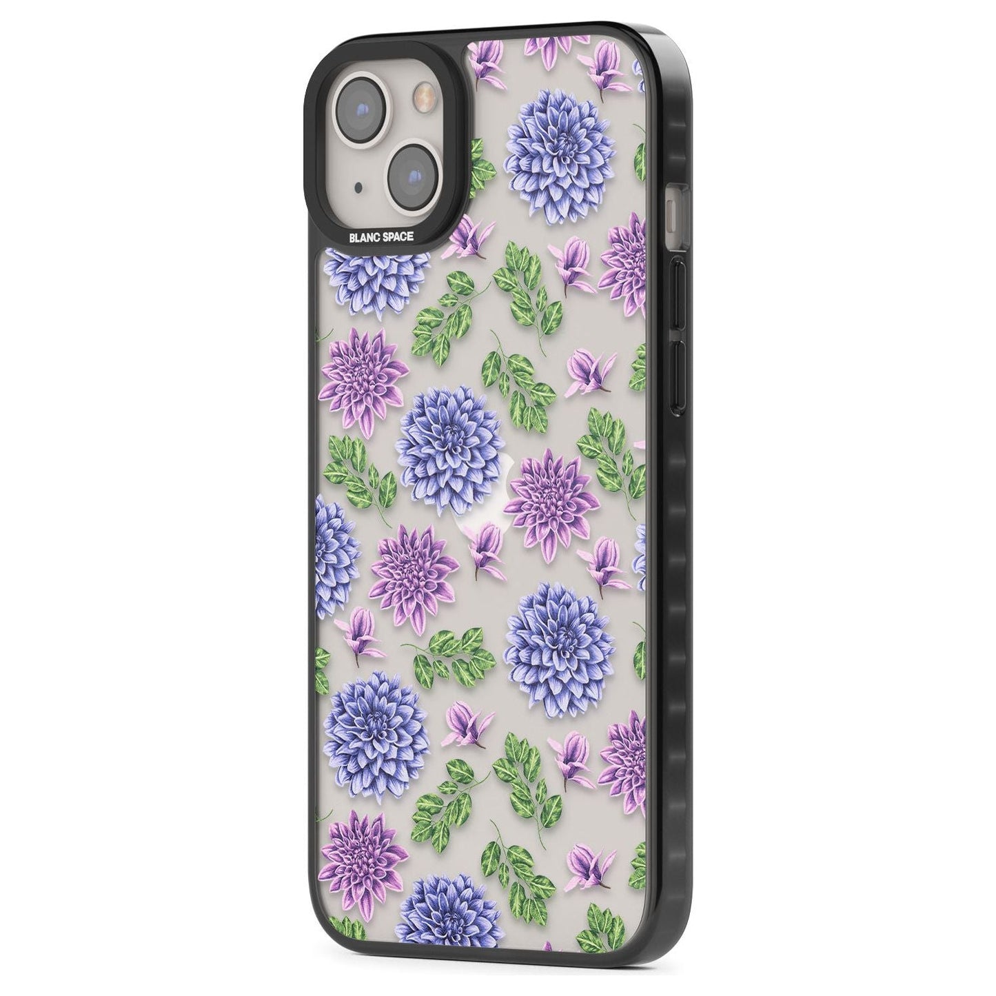 Purple Dahlias Floral