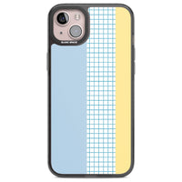 Abstract Grid Blue & Yellow