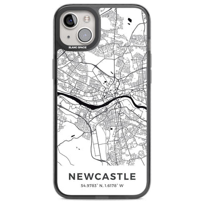 Stadtplan von Newcastle