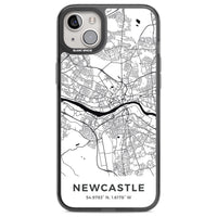Stadtplan von Newcastle