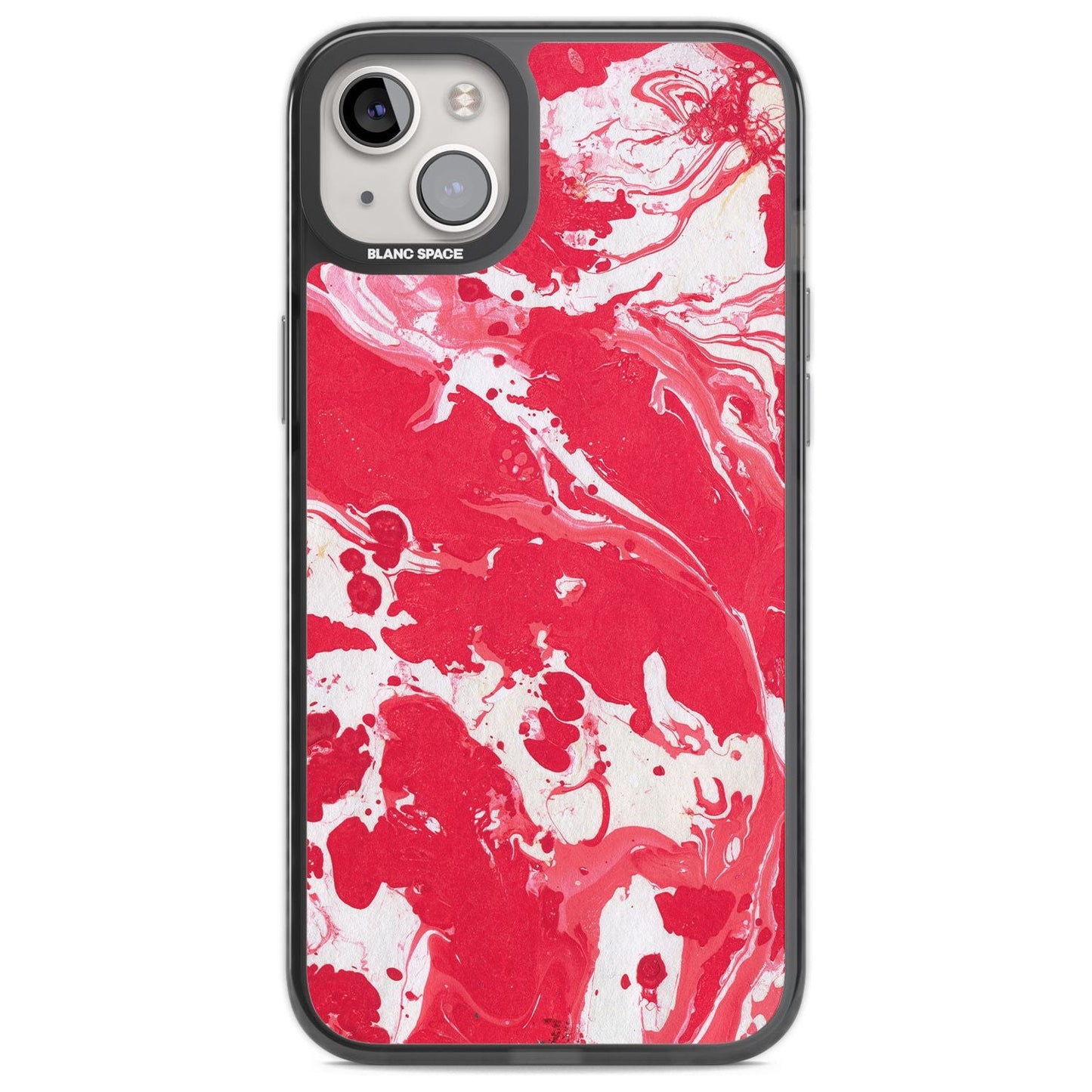 Red & White Marbled