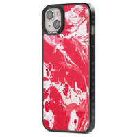 Red & White Marbled