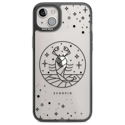 Emblème du Scorpion - Design Cosmique