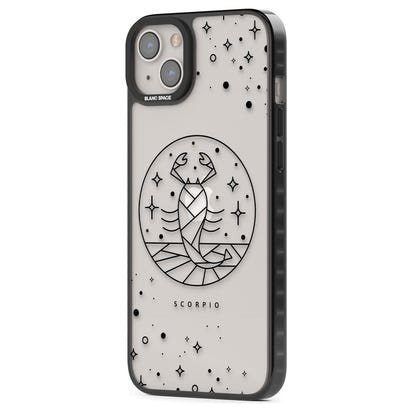 Emblème du Scorpion - Design Cosmique