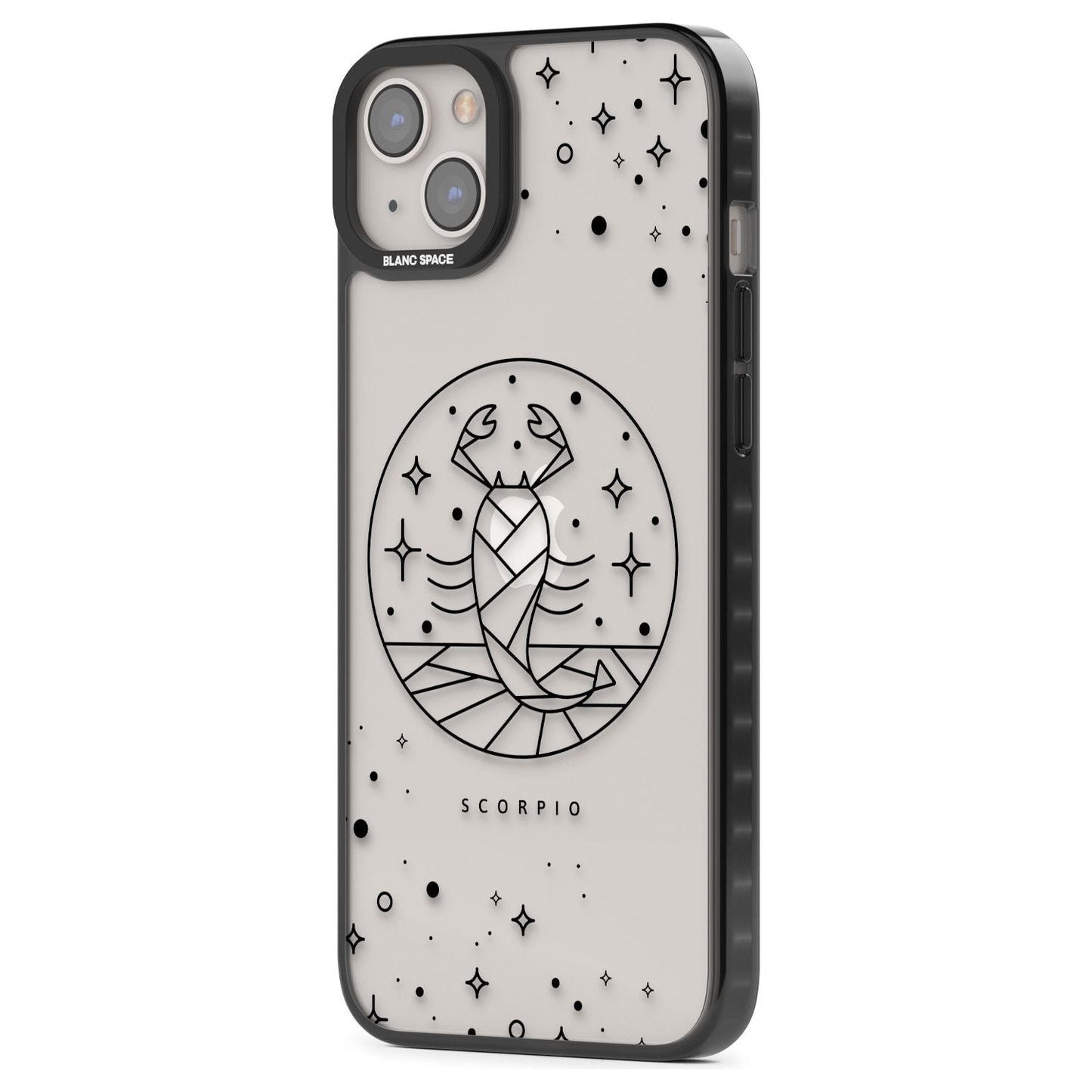 Emblème du Scorpion - Design Cosmique