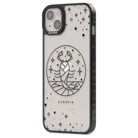 Emblème du Scorpion - Design Cosmique