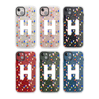 Personalised Abstract Floral Initial