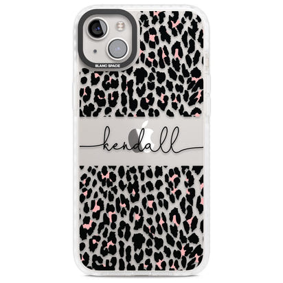Personalised Cursive Leopard Spots