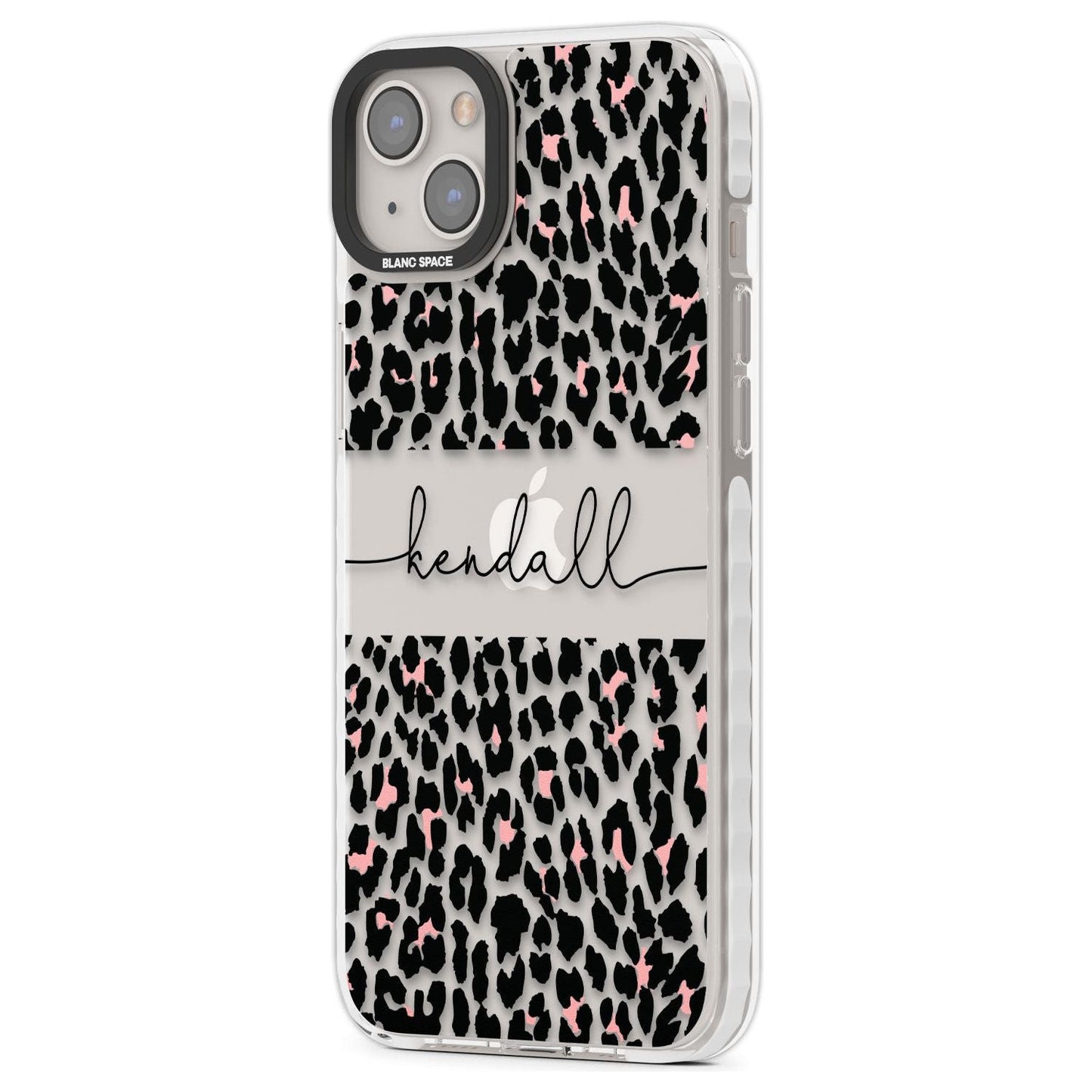 Personalised Cursive Leopard Spots