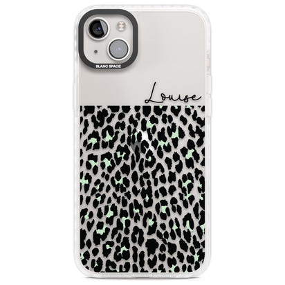 Personalised Seafoam Leopard